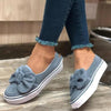Bowknot Casual Slip-on Flat Shoes