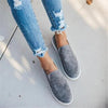Canvas Shoes Women's Flat-bottom Slip-on Lazy Shoes