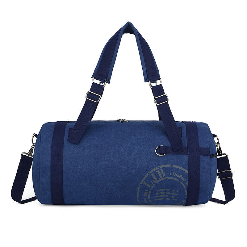 Canvas Large-Capacity Male And Female Portable Short-Distance Travel Bag.