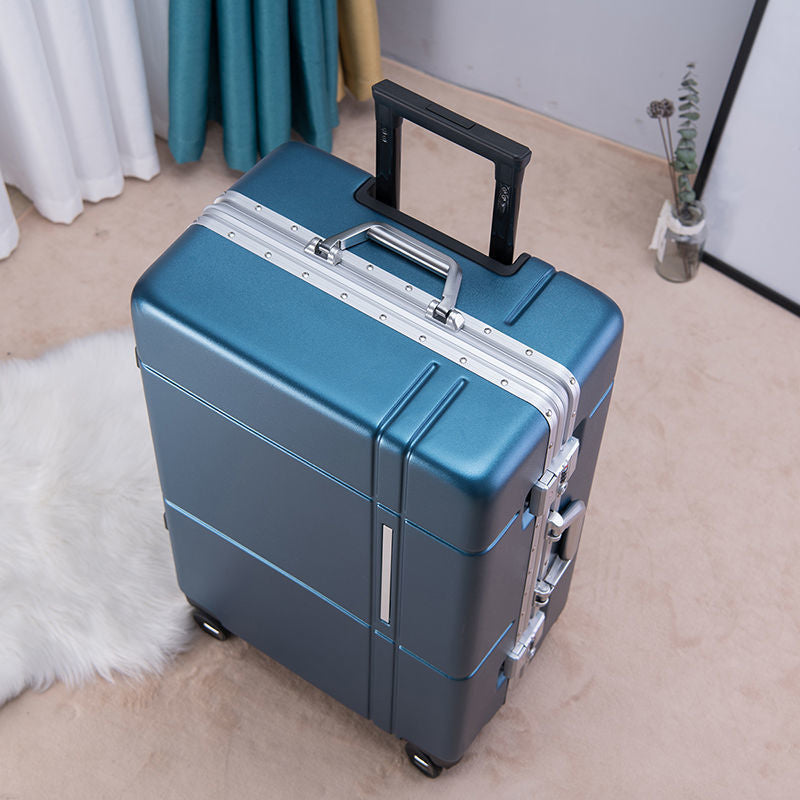 Universal Silent Wheel Password Box Large Capacity High School Student Suitcase