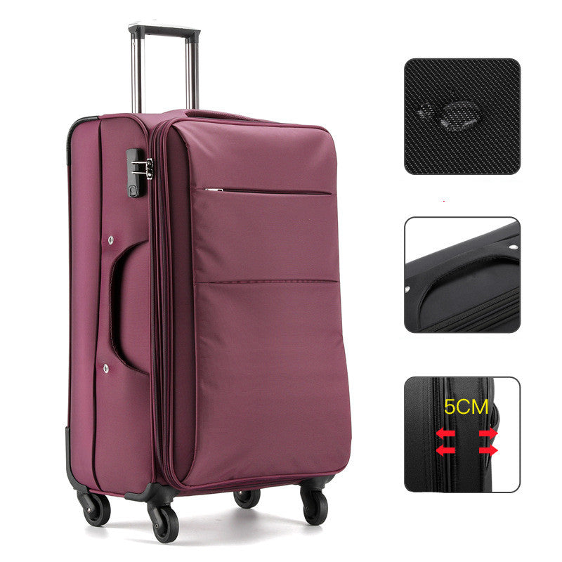 Business Oxford Large Capacity Password Luggage 