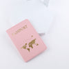 Leather Passport Holder Gift Travel Document Case