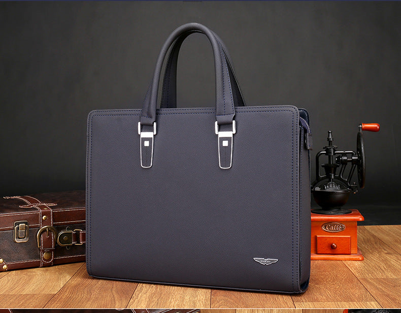 Men's Handbag Business Briefcase Shoulder Messenger Official Briefcase