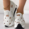 Hollow Out Canvas Travel Casual Fashion Shoes