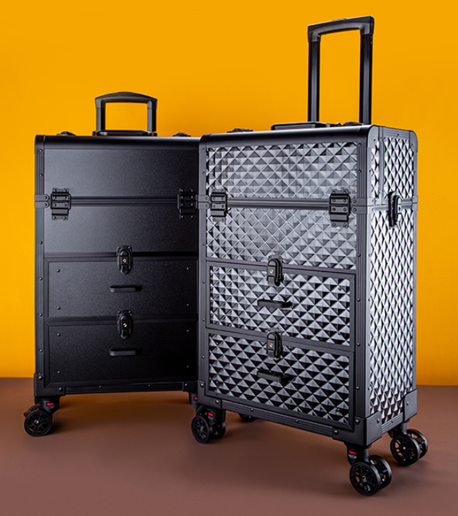 Easy Travel Luxury Makeup Storage Box Beauty Artist Suitcase