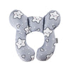 Cartoon Pattern Baby U-shape Travel Pillow Neck Protector.