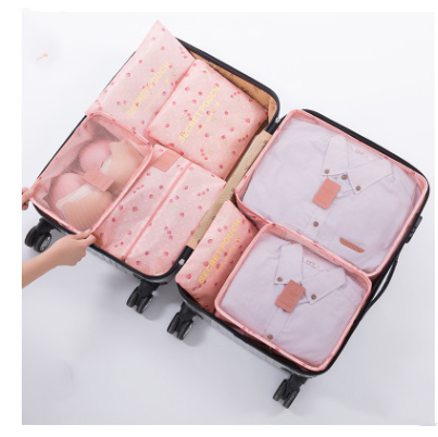 Durable Waterproof Nylon Packing Cube Travel Organizer Bag.