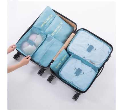 Durable Waterproof Nylon Packing Cube Travel Organizer Bag.