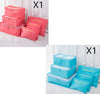 6 PCS Travel Storage Bag Set for Clothes Tidy Organizer