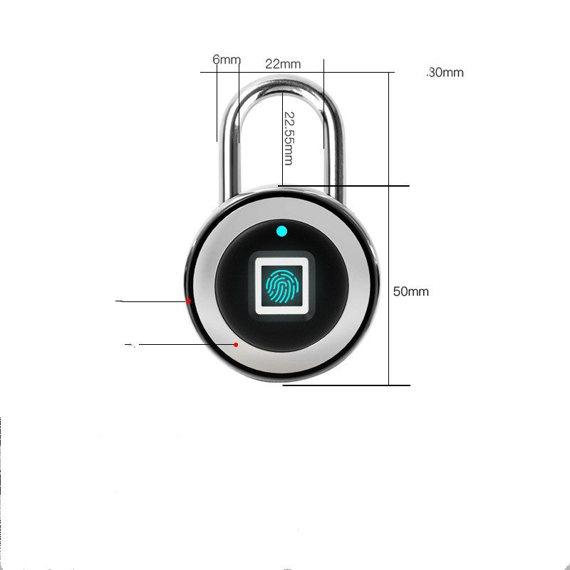 Smart Small Fingerprint Anti-theft Padlocks