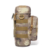 Outdoor Tactical Water Bottle Bag Military Fan Camouflage Travel Hiking Climbing Accessory Bag