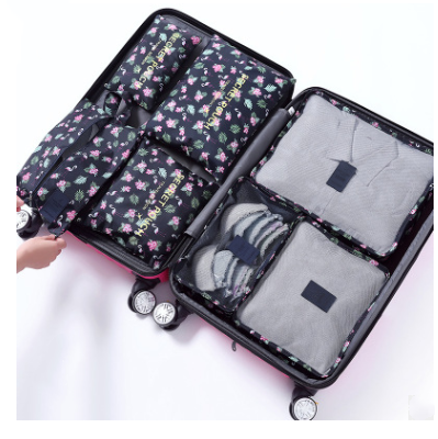 Durable Waterproof Nylon Packing Cube Travel Organizer Bag.