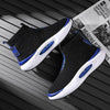 Mid-top Sock Shoes Lazy Slip On Flying Woven Sports