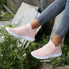 New slip-on cutout stretch socks shoes