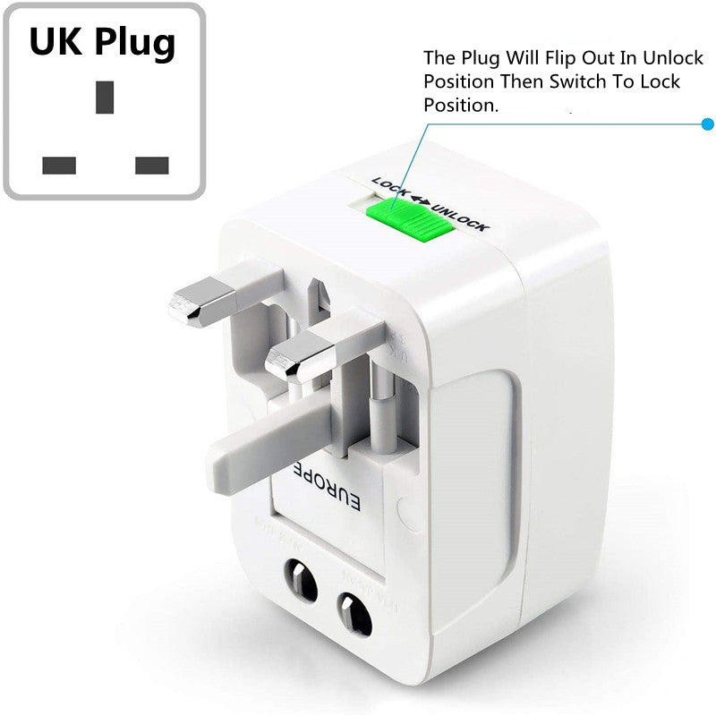 Multi-purpose Usb Multi-function Multi-country Overseas Travel Adapter