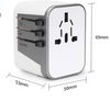 Multi-country travel adapter