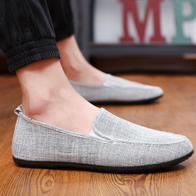 Men's Canvas Shoes Men's Slip-on Lazy Shoes Men's Casual Shoes