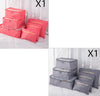 6 PCS Travel Storage Bag Set for Clothes Tidy Organizer