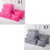 6 PCS Travel Storage Bag Set for Clothes Tidy Organizer