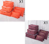 6 PCS Travel Storage Bag Set for Clothes Tidy Organizer