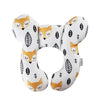 Cartoon Pattern Baby U-shape Travel Pillow Neck Protector.