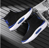 Mid-top Sock Shoes Lazy Slip On Flying Woven Sports
