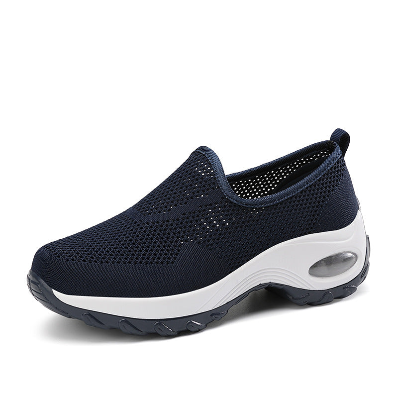 Women's Breathable Hollow Sneakers Slip On