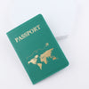 Leather Passport Holder Gift Travel Document Case