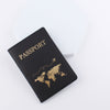 Leather Passport Holder Gift Travel Document Case 