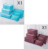 6 PCS Travel Storage Bag Set for Clothes Tidy Organizer