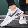 Men Sneakers Lace-up Air Cushion Sports Travel Shoes