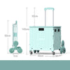 Fashion Folding Trolley Shopping Storage Trolley