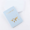 Leather Passport Holder Gift Travel Document Case